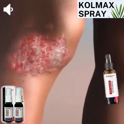 Spray Alivio Psoriasis Kolmax™ – Calma la Picazón, Descamación y Restaura tu Piel en Días 🌿✨