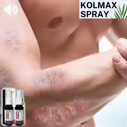 Spray Alivio Psoriasis Kolmax™ – Calma la Picazón, Descamación y Restaura tu Piel en Días 🌿✨