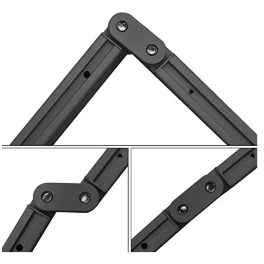 Tendedero Plegable de Pared con 18 Ganchos – Ahorra Espacio y Soporta Hasta 100 kg