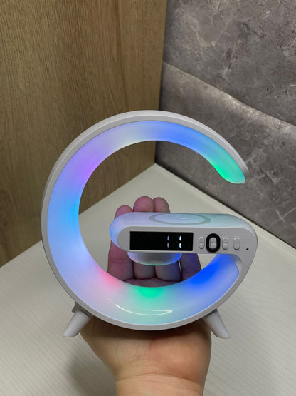 Lámpara Parlante G63 Mini RGB con Bluetooth, Reloj y Alarma 🔊💡